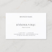 エレガントプロフェッショナルテンプレートモダンフェイク金ゴールド 名刺 (裏面)