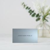 エレガントプロフェッショナルデザイントレンディープモダンラン 名刺 (スタンド正面)