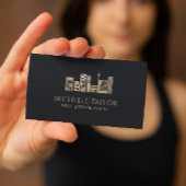 エレガントプロフェッショナルフォト不動産仲介業者実在エテート 名刺