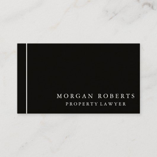 エレガントプロフェッショナルブモダンラック 名刺 (正面)