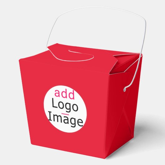 エレガントプロフェッショナルモダンビジネスカスタムレッド フェイバーボックス (正面)