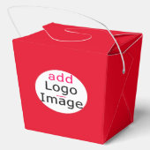 エレガントプロフェッショナルモダンビジネスカスタムレッド フェイバーボックス (裏面)