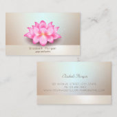 エレガントプロフェッショナルモダンマンダラ発光 名刺 (正面/裏面)