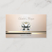 エレガントプロフェッショナルモダンルミノウスロータス 名刺 (正面)