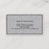 エレガントプロフェッショナルモダン平野 名刺 (裏面)