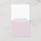 エレガントプロフェッショナルモノグラミニマルム 名刺 (正面)