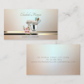 エレガントプロフェッショナルルミノーズフローラミキサーツール 名刺 (正面/裏面)