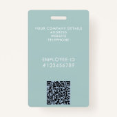 エレガントプロフェッショナル事業用水彩署名 バッジ (裏面)