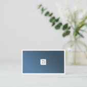 エレガントプロフェッショナル名刺 名刺 (スタンド正面)