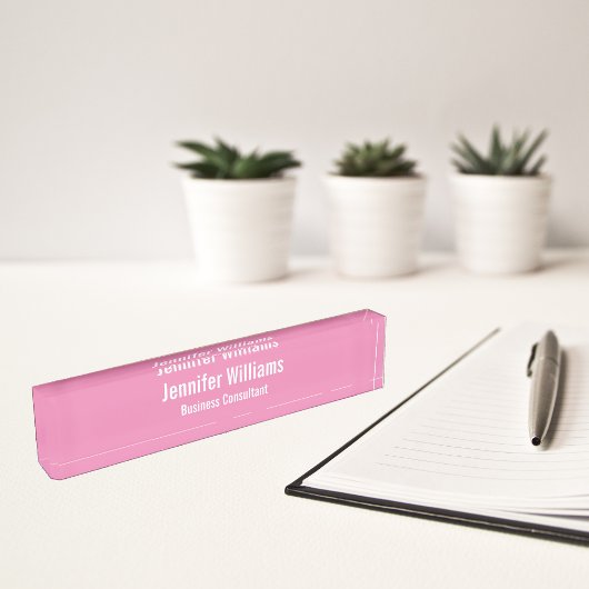 エレガントプロフェッショナル執行事務所DIY デスクネームプレート