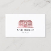 エレガントプロフェッショナル実在ハウス写真 名刺 (正面)