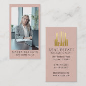 エレガントプロフェッショナル実在不動産 名刺 (正面/裏面)