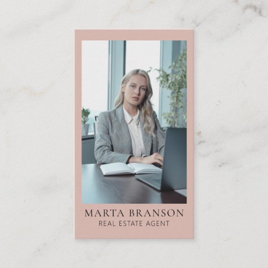 エレガントプロフェッショナル実在不動産 名刺 (正面)