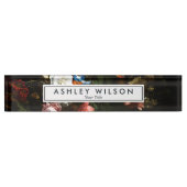 エレガントプロフェッショナル植物株 デスクネームプレート (正面)