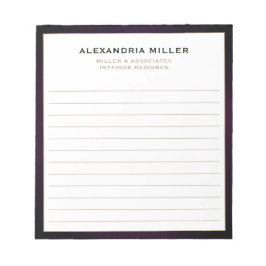 エレガントプロフェッショナル ノートパッド