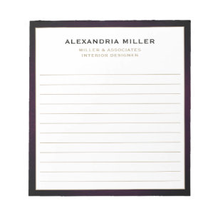 エレガントプロフェッショナル ノートパッド