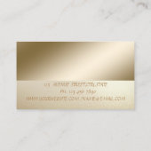 エレガントプロフェッショナル,,モダン紙吹雪 名刺 (裏面)