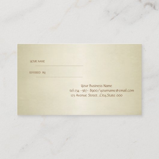 エレガントプロフェッショナル、Lotus紹介カード 紹介カード (裏面)