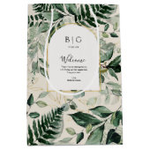 エレガントベエレガントージュ結婚植物  ミディアムペーパーバッグ (正面)