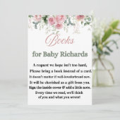 エレガントベビーお祝い招待状 招待状 (スタンド正面)