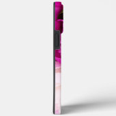 エレガントベビーピンクと暗い赤紫色牡丹 Case-Mate iPhoneケース (裏面 / 右)