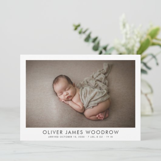 エレガントベビー写真コラージュ生誕発表 (スタンド正面)