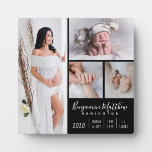 エレガントベビー写真ファミリー記念 フォトプラーク