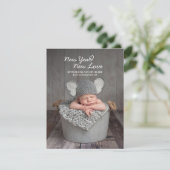 エレガントベビー写真新年の誕生発表 (スタンド正面)