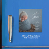 エレガントベビー写真磁気出産発表