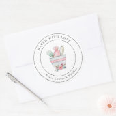 エレガントベーキング器具ラベル ラウンドシール (封筒)