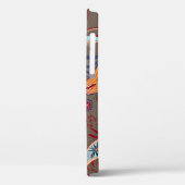 エレガントペイズリープリント:ヴィンテージパターン Case-Mate iPhoneケース (裏面 / 左)