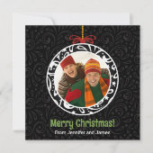 エレガントペイズリー家族の写真 (正面)