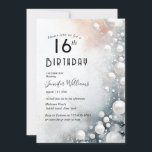 エレガントホワイトパール16th birthday party 招待状<br><div class="desc">この祝とホワイトパール16thバースデーエレガントパーティーの招待とのスタイルでマイルストーン。繊細な白い真珠で飾られた洗練されたデザインをフィーチャーし、この招待は豪華さと洗練されたtouchの甘い16お祝いを追加する。真珠とエレガントデザインの組み合わせミニマルは、時代を超えた上品な外観を保証し、半誕生日の集まフォーマルりの両方に最適フォーマルである。誕生日の女の子の名前、パーティー詳細、およびRSVP情報を使ってパーソナライズして、招待を自分だけのユニークなものにする。壮大なお祝いを計画するか、親密なイベントを計画するかにかかわらず、この美しくデザインされた招待状は、思い出に残る16歳の誕生日の誕生日に最適なトーンを設定する。</div>