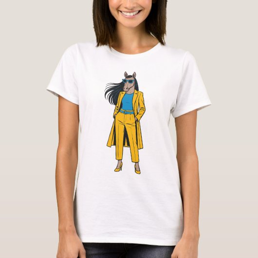 エレガントホースレディ Tシャツ (正面)