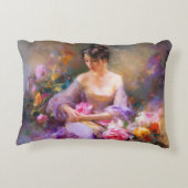 エレガントポートレート アクセントクッション (裏面)