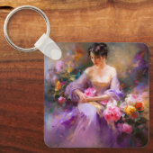 エレガントポートレート キーホルダー (正面)