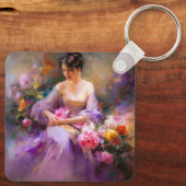 エレガントポートレート キーホルダー (裏面)