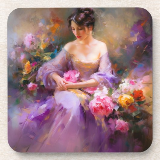 エレガントポートレート コースター (正面)