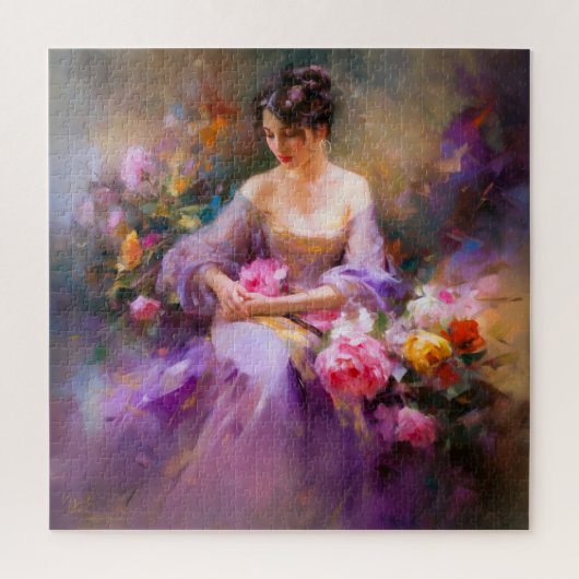 エレガントポートレート ジグソーパズル (縦)