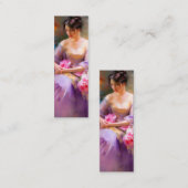 エレガントポートレート スキニー名刺 (正面/裏面)