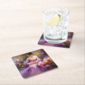 エレガントポートレート スクエアペーパーコースター (インサイチュ)