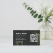 エレガントマッサージセラピストウェルネスプロフェッショナル 名刺 (スタンド正面)