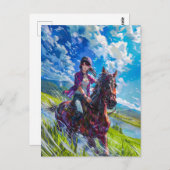 エレガントマンガライダーinマウンテンセレニティ ポストカード (正面/裏面)