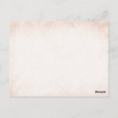 エレガントマンダラゲネシュインディアン結婚ズ ポストカード (裏面)