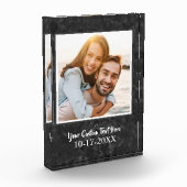 エレガントマーブルシモダンックカスタムテンプレート フォトブロック (左)