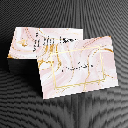 エレガントミニマスタイリッシュモダンプロフェッショナル 名刺