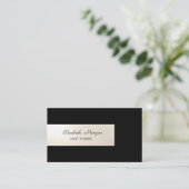 エレガントミニマストライプのリスト 名刺 (スタンド正面)