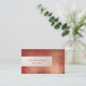 エレガントミニマストライプのリスト,赤 名刺 (スタンド正面)