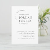 エレガントミニマモダンリスト 招待状 (スタンド正面)