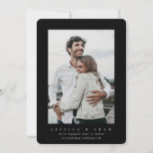 エレガントミニマルだ婚約した!写真の発表 (正面)